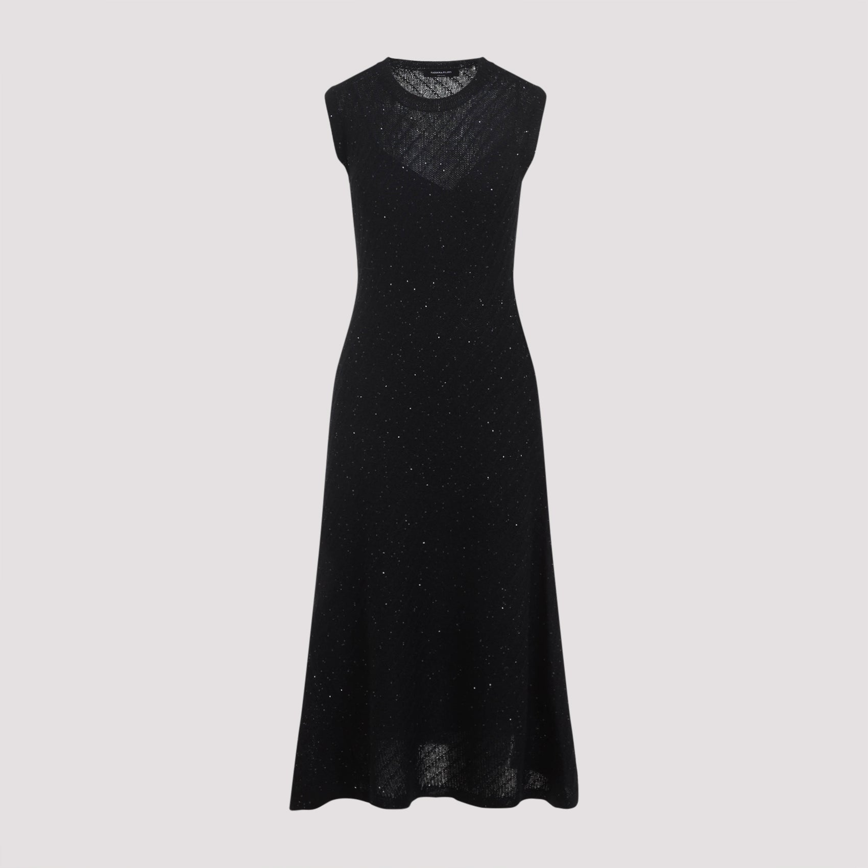 Fabiana Filippi Virgin Wool Midi Dress