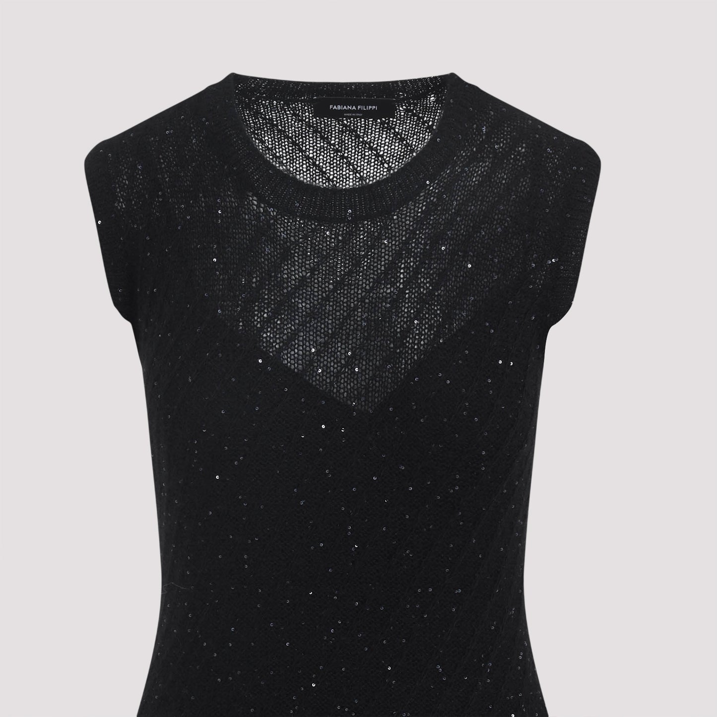 Fabiana Filippi Virgin Wool Midi Dress