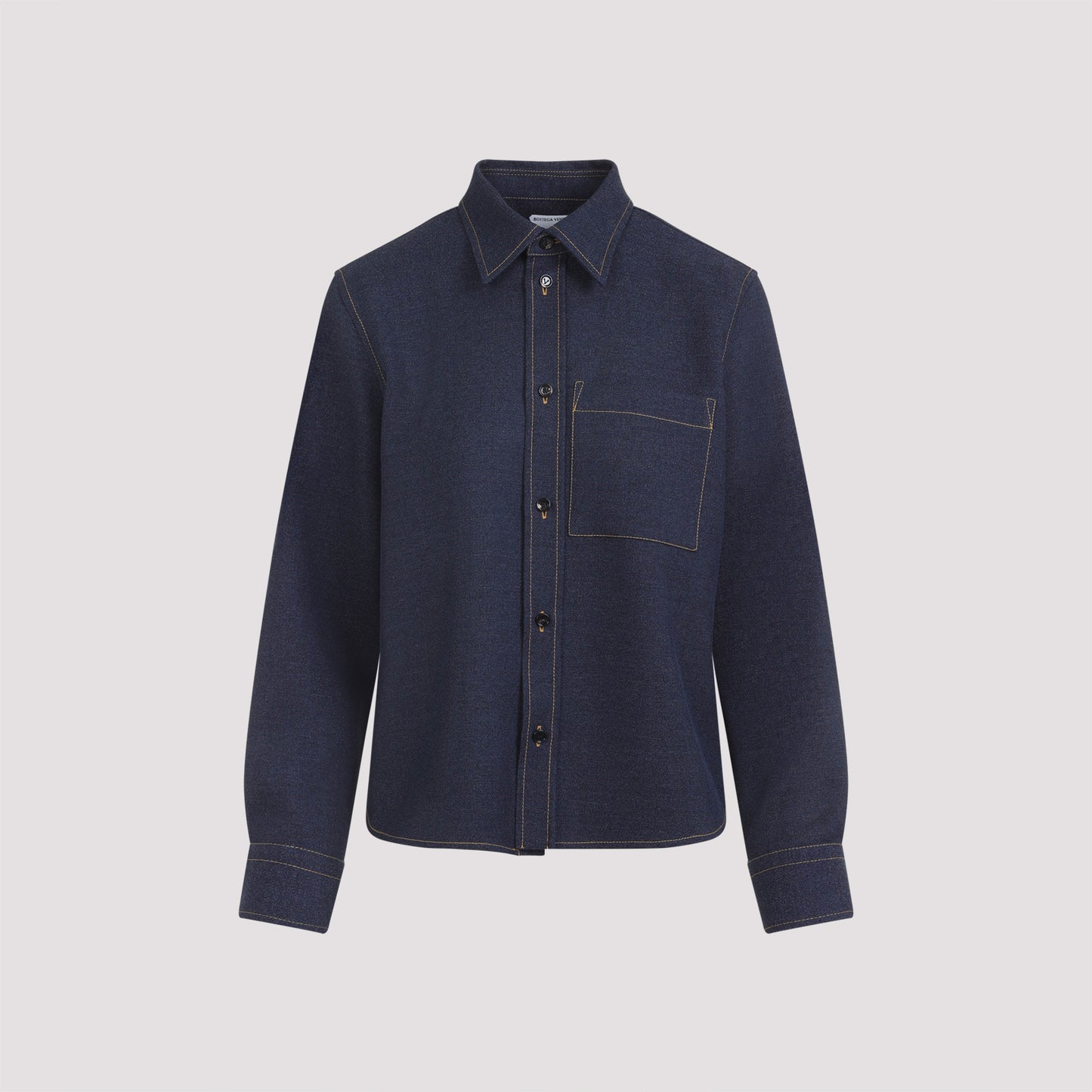 Bottega Veneta Wool Drill Shirt