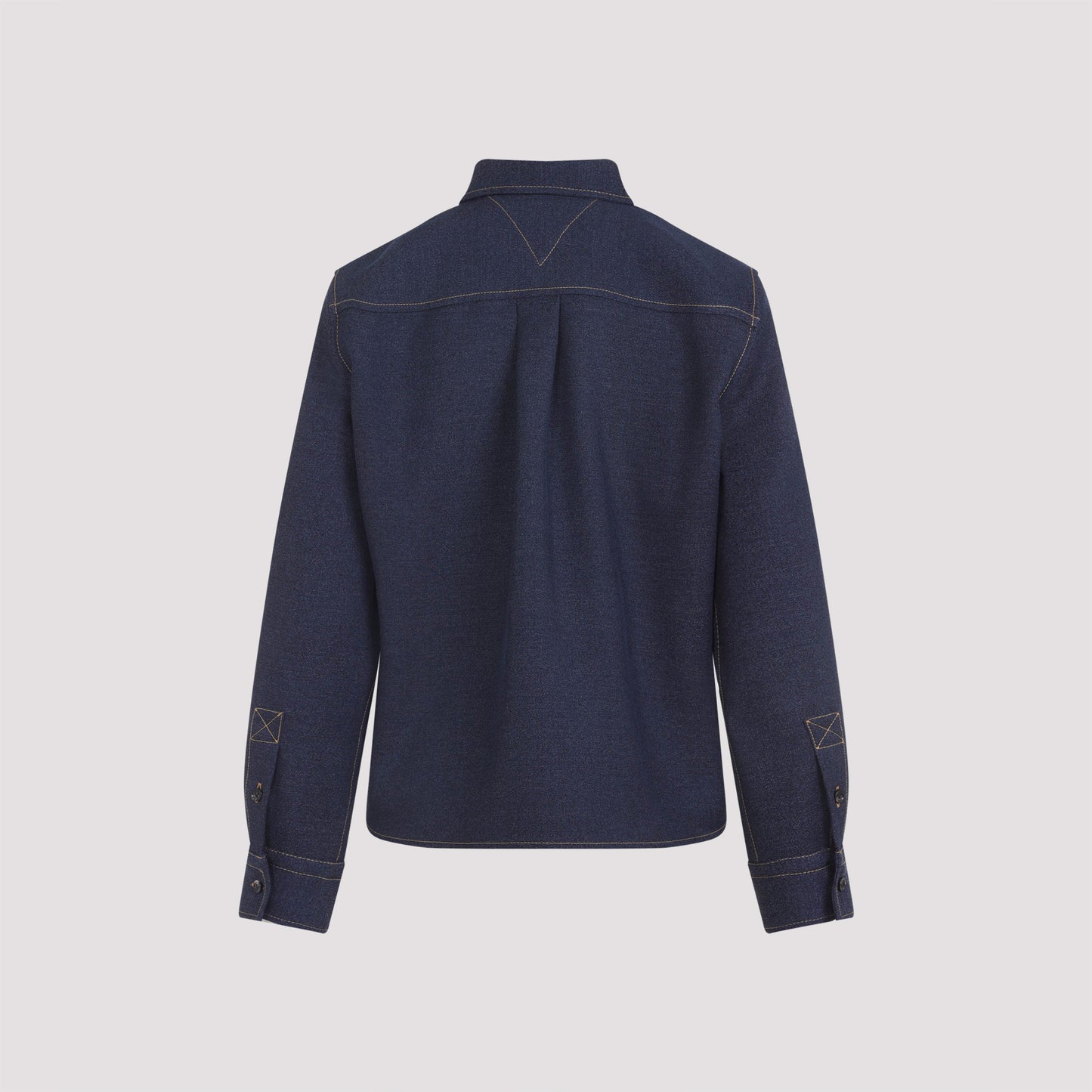 Bottega Veneta Wool Drill Shirt