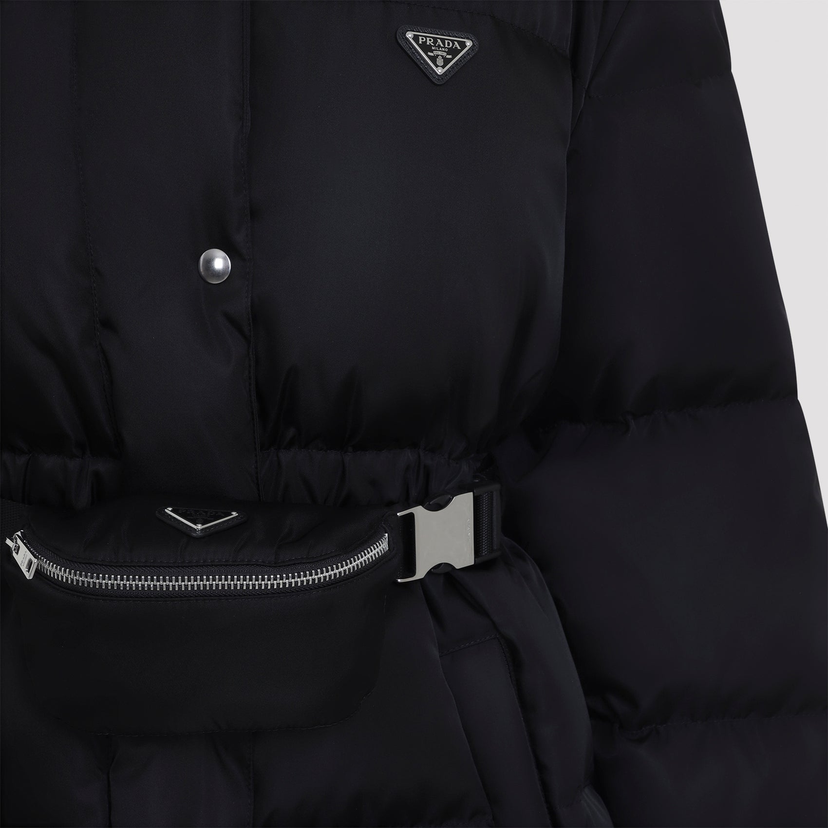 Prada Belted Down Coat