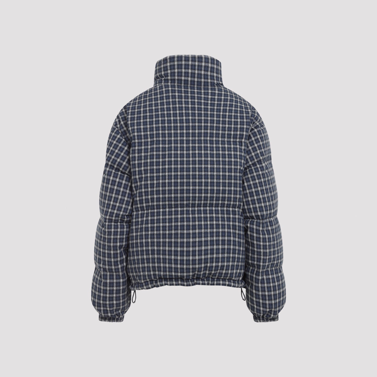 Miu MIu Reversible Checked Down Jacket