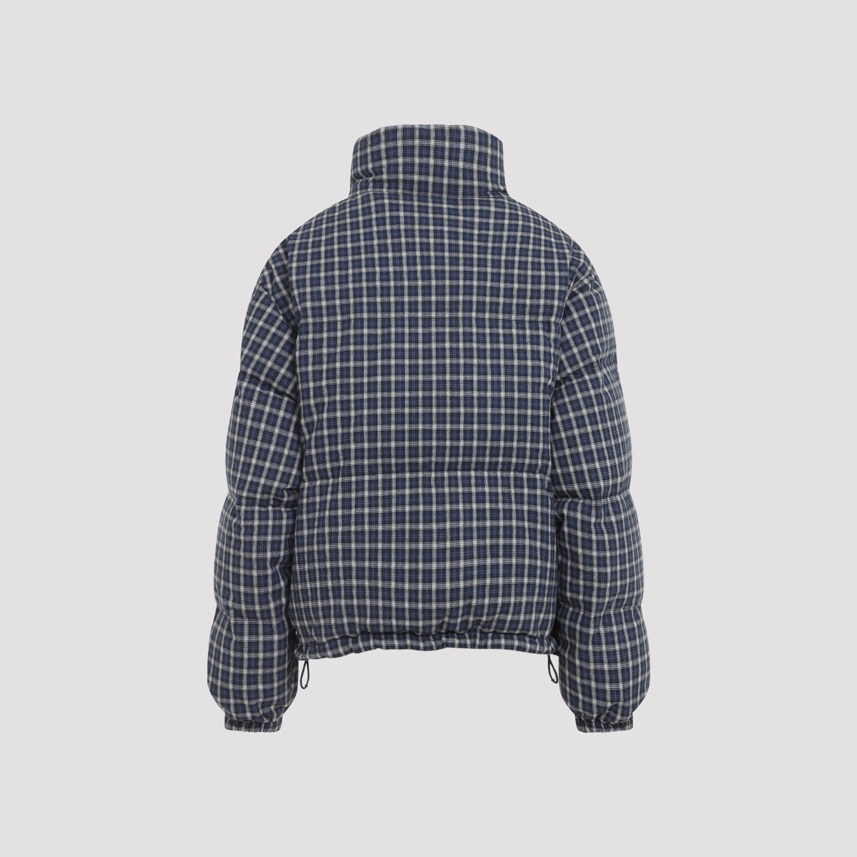 Miu MIu Reversible Checked Down Jacket