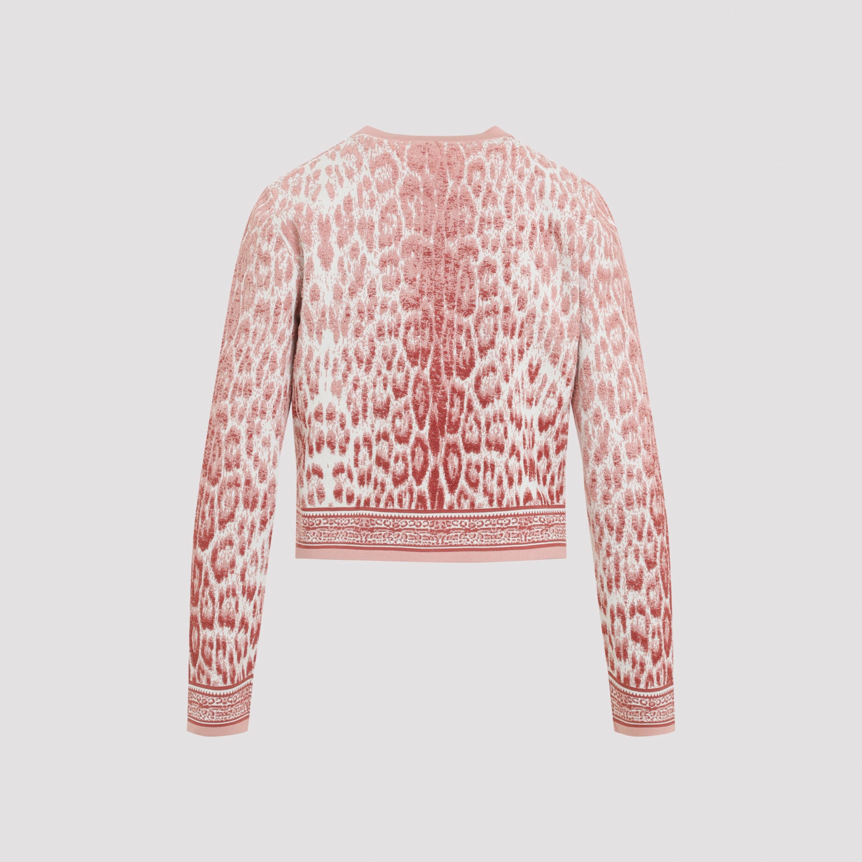 Roberto Cavalli Jaguar Print Cardigan