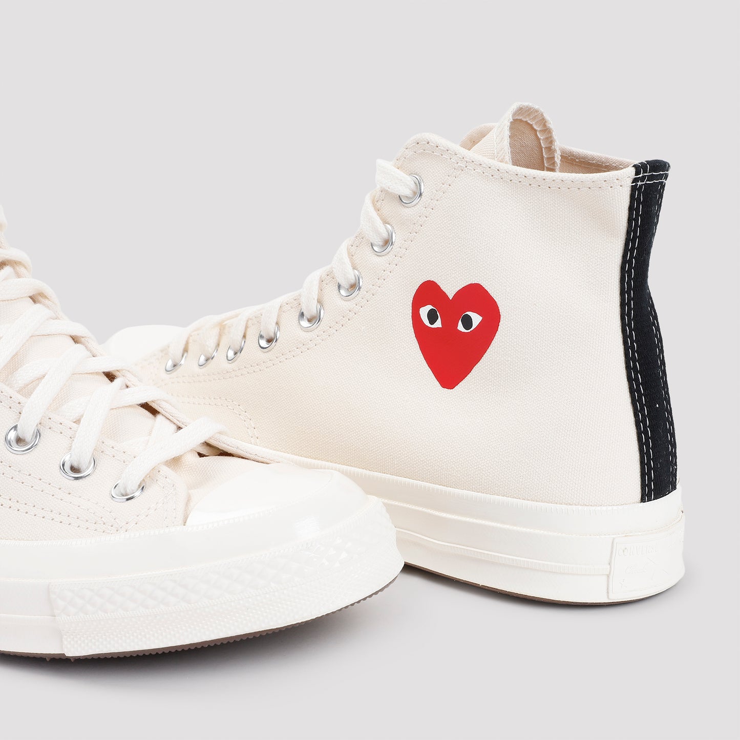 Comme Des Garçons Play High Top Sneakers