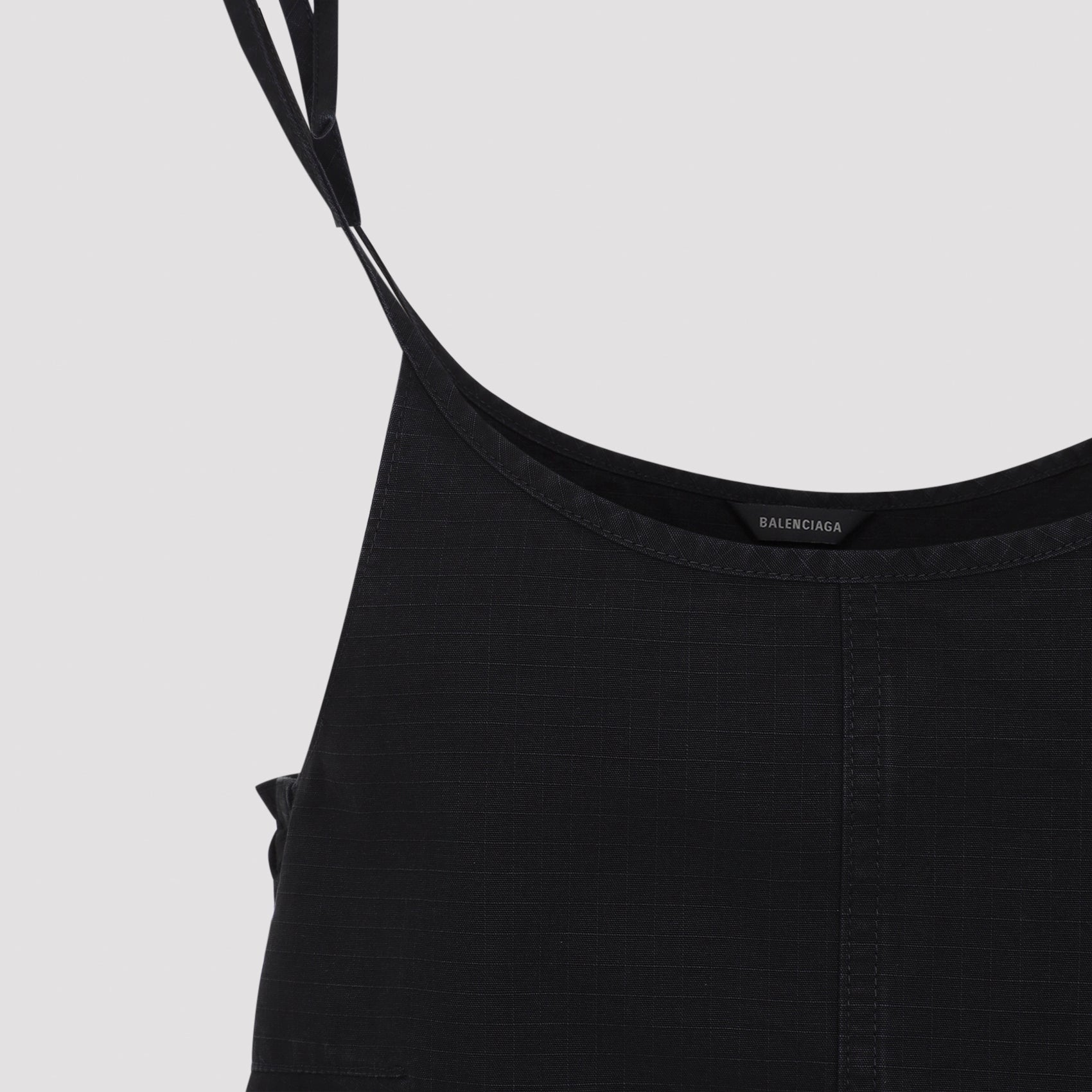 Balenciaga Lace-up Tank Top