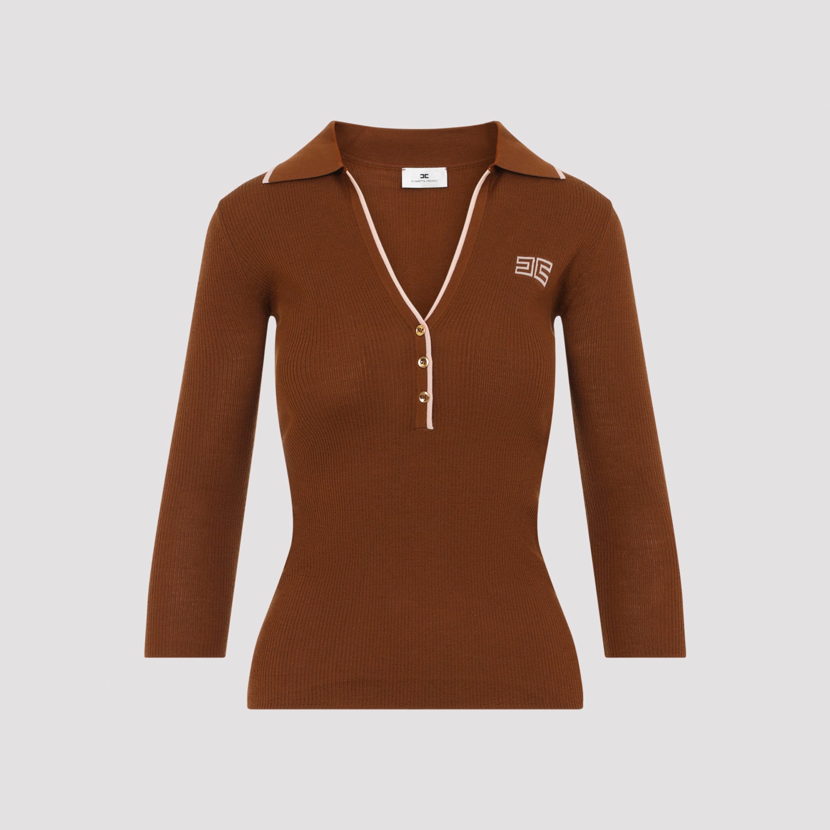 Elisabetta Franchi Knit Polo