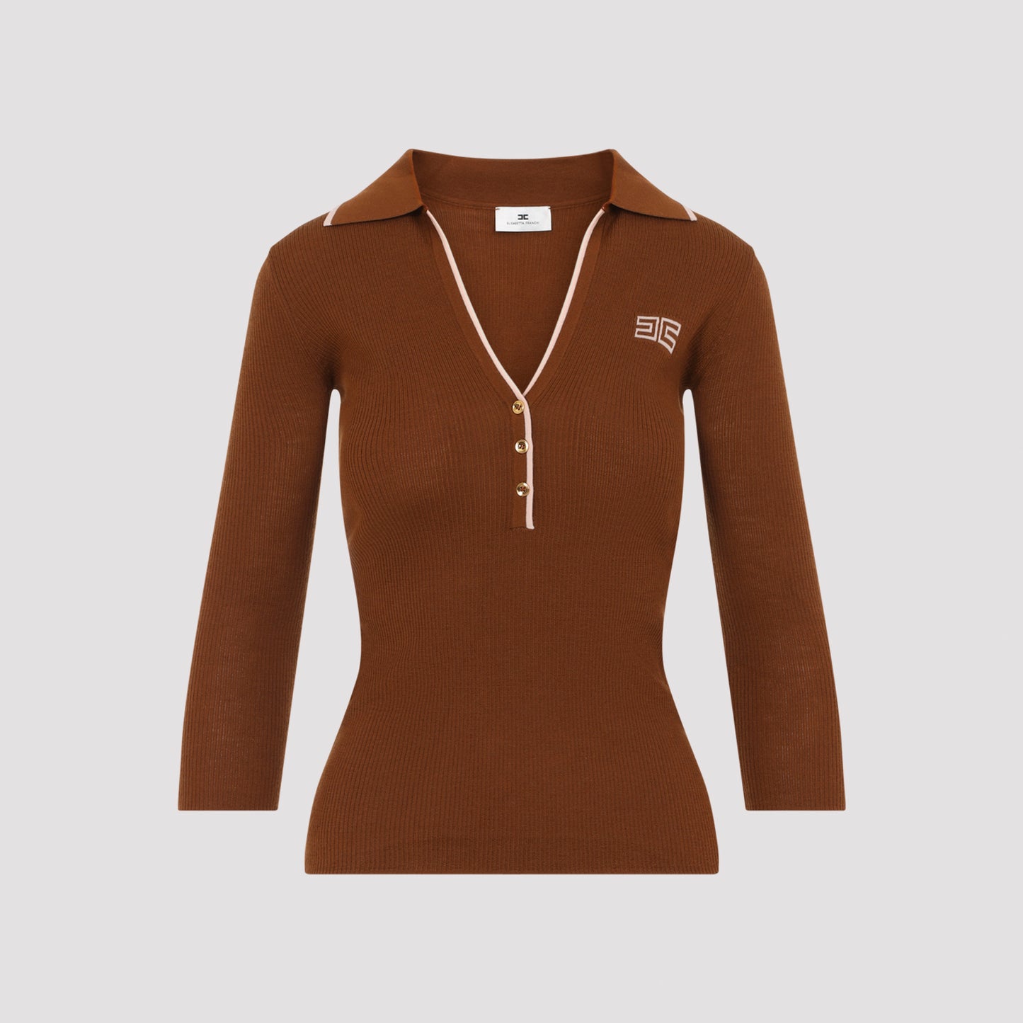 Elisabetta Franchi Knit Polo
