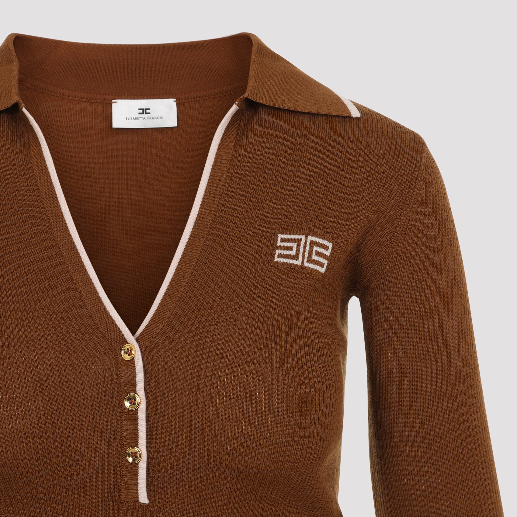 Elisabetta Franchi Knit Polo