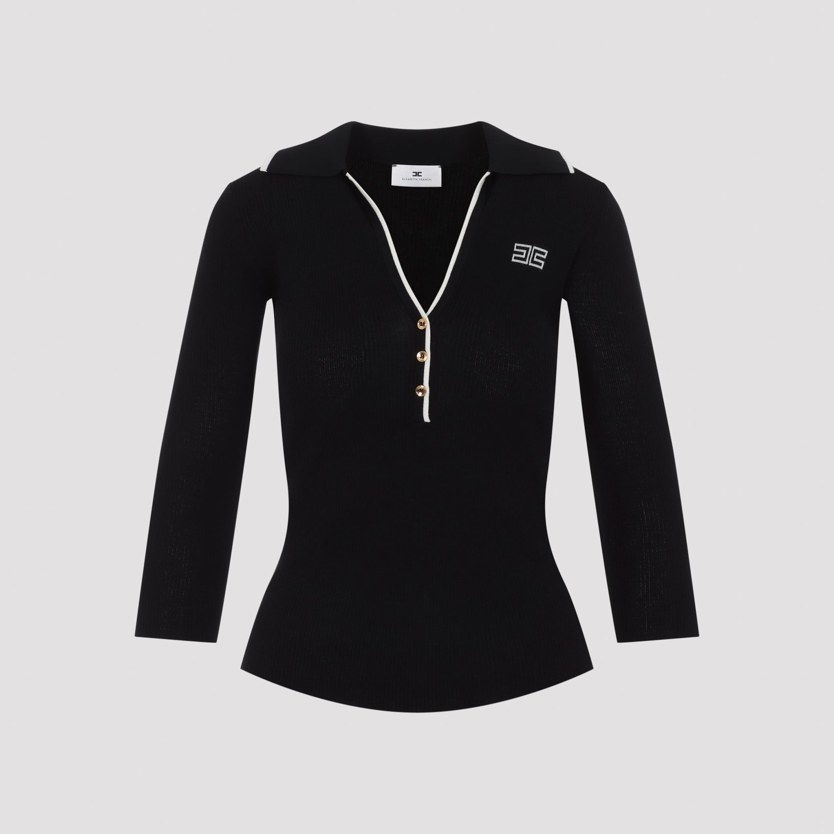 Elisabetta Franchi Knit Polo