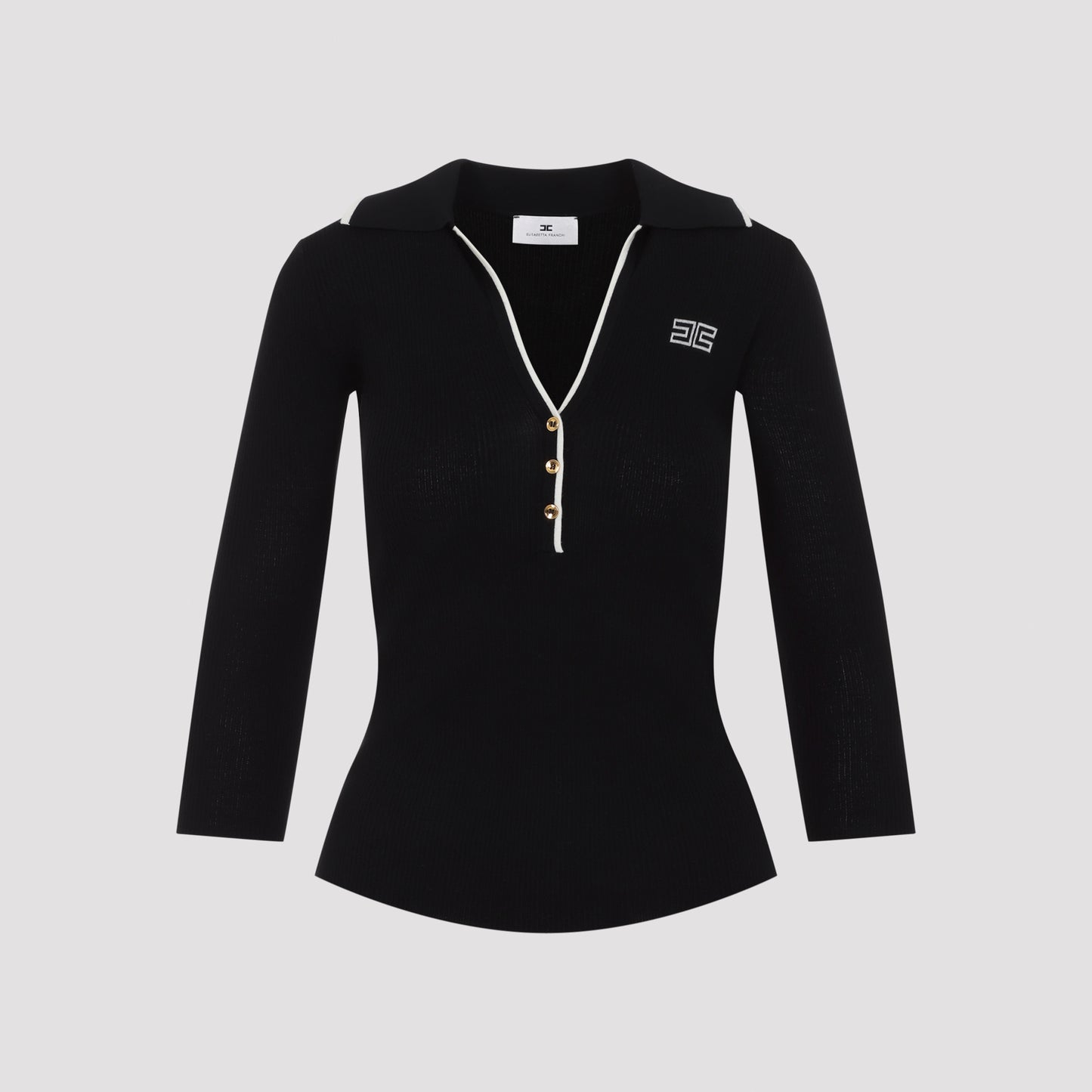 Elisabetta Franchi Knit Polo