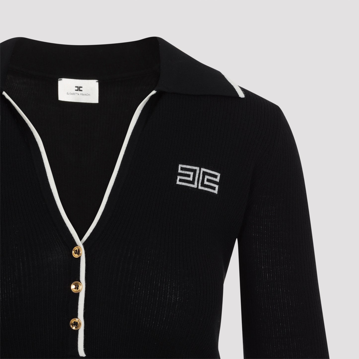 Elisabetta Franchi Knit Polo