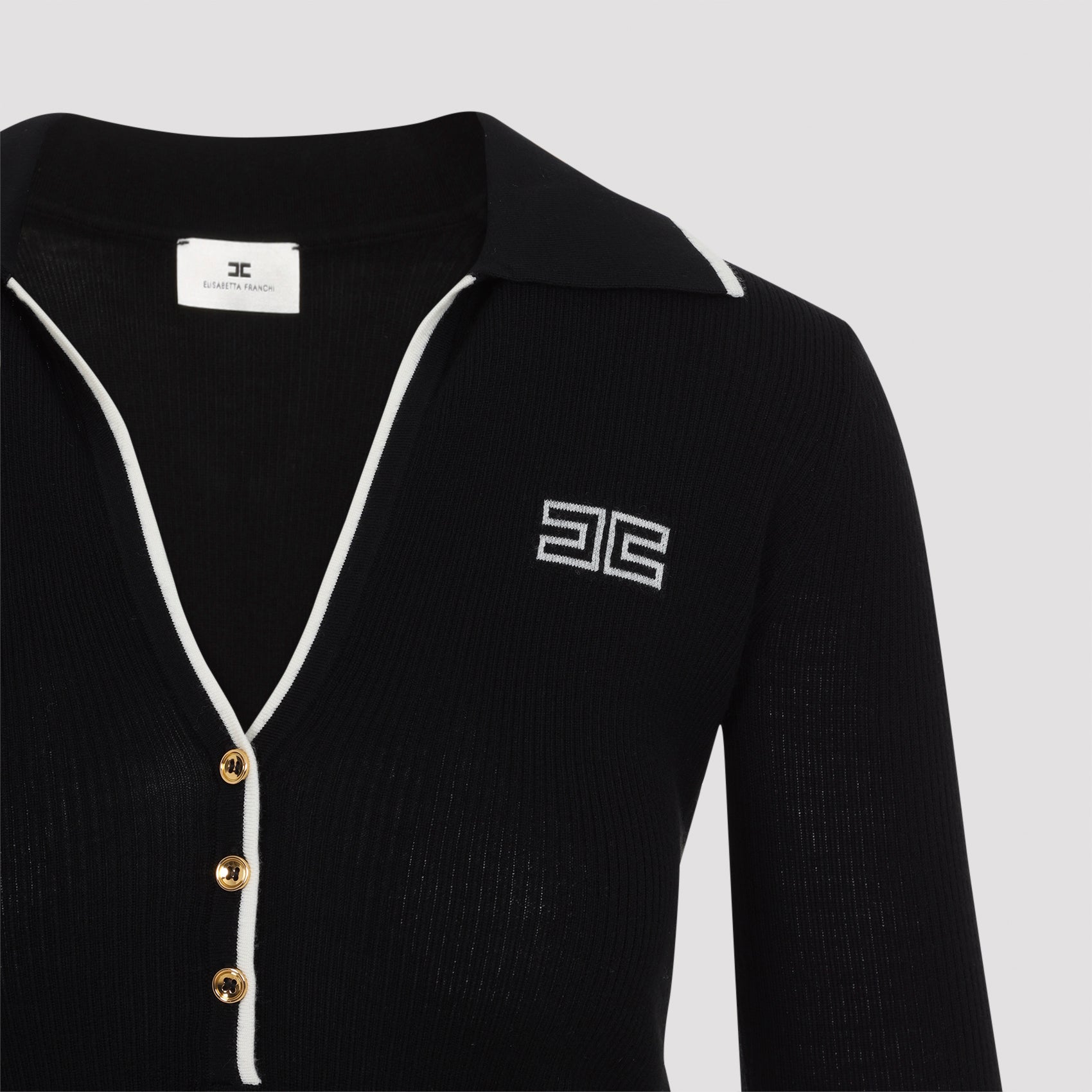 Elisabetta Franchi Knit Polo