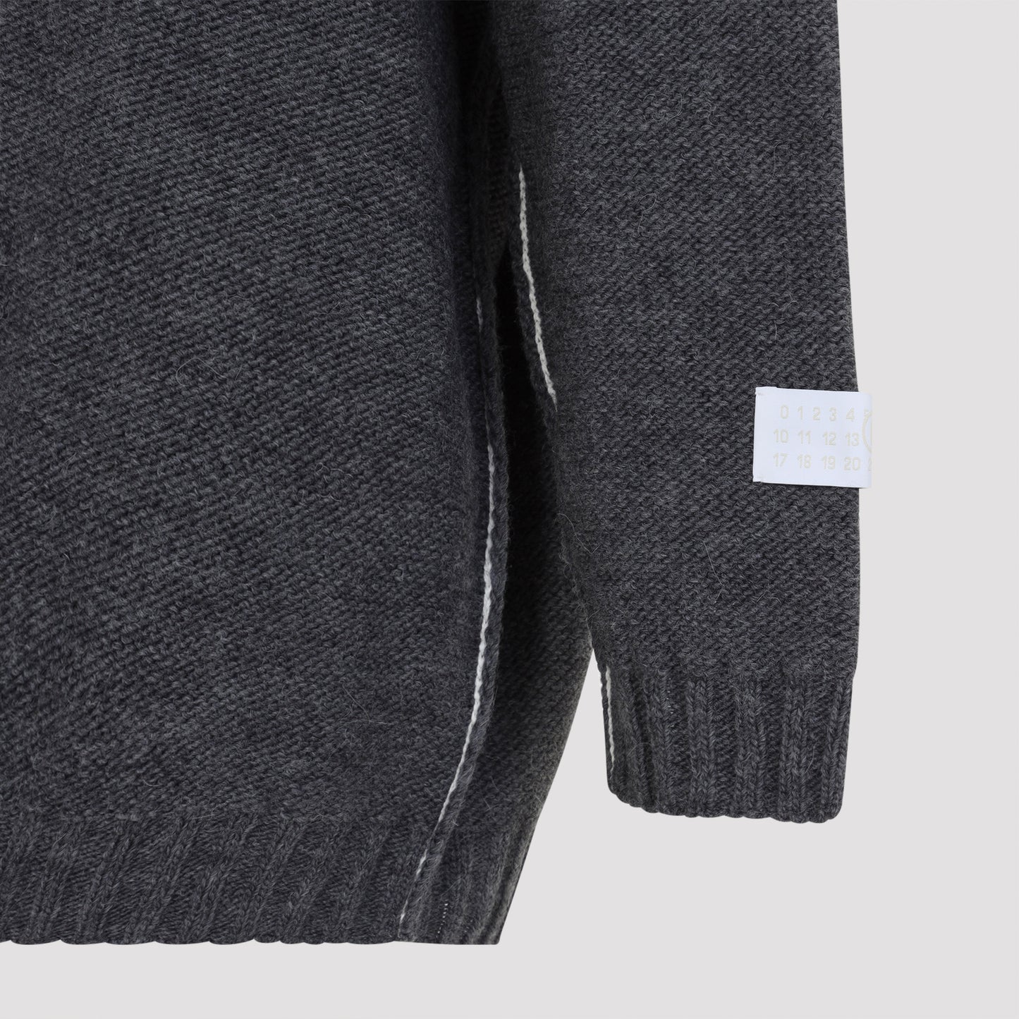MM6 Maison Margiela V Neck Sweater