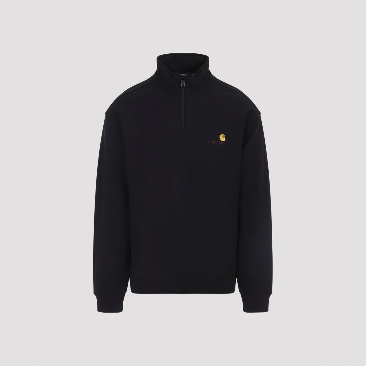Carhartt Wip Half Zip American Script Sweatshirt