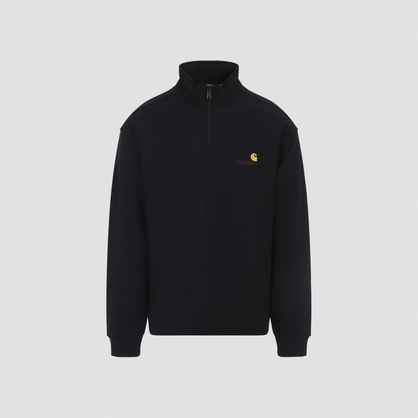 Carhartt Wip Half Zip American Script Sweatshirt