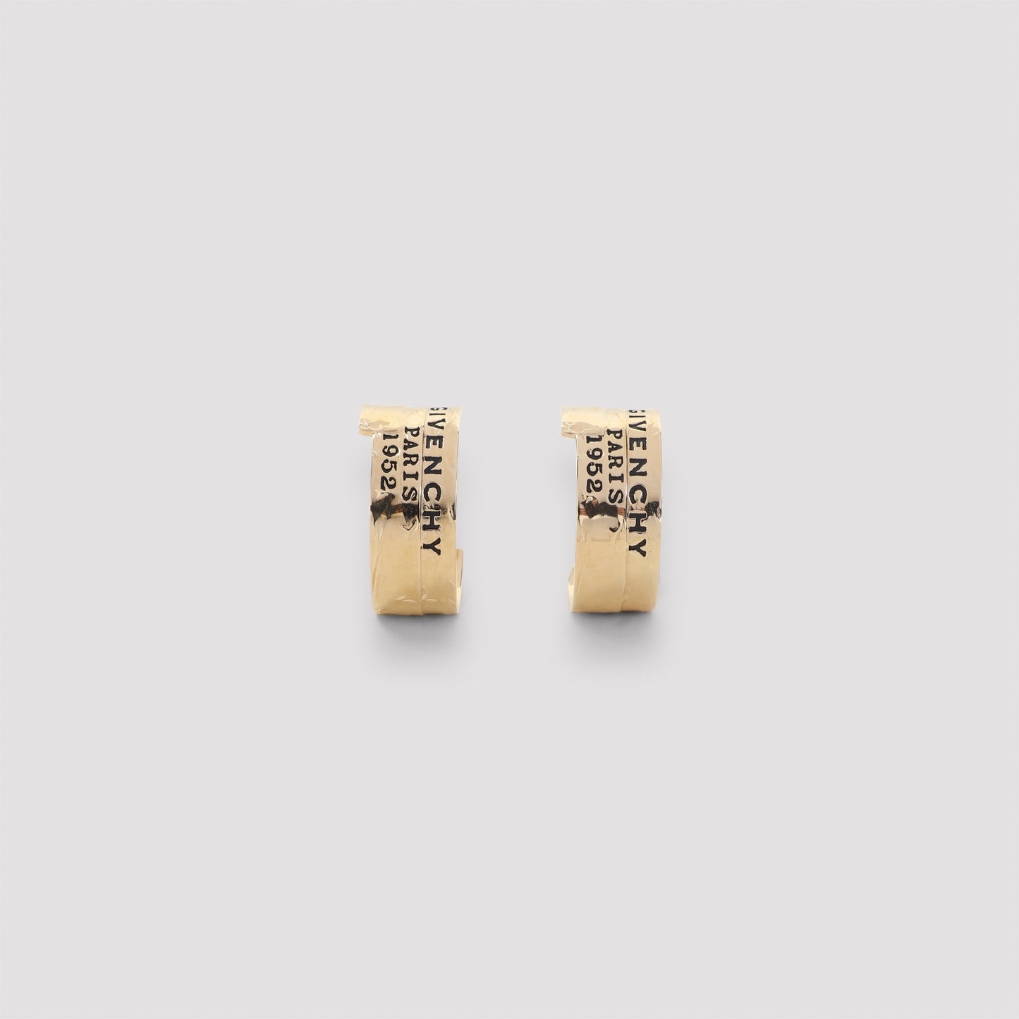 Givenchy Tape Hoops Earrings
