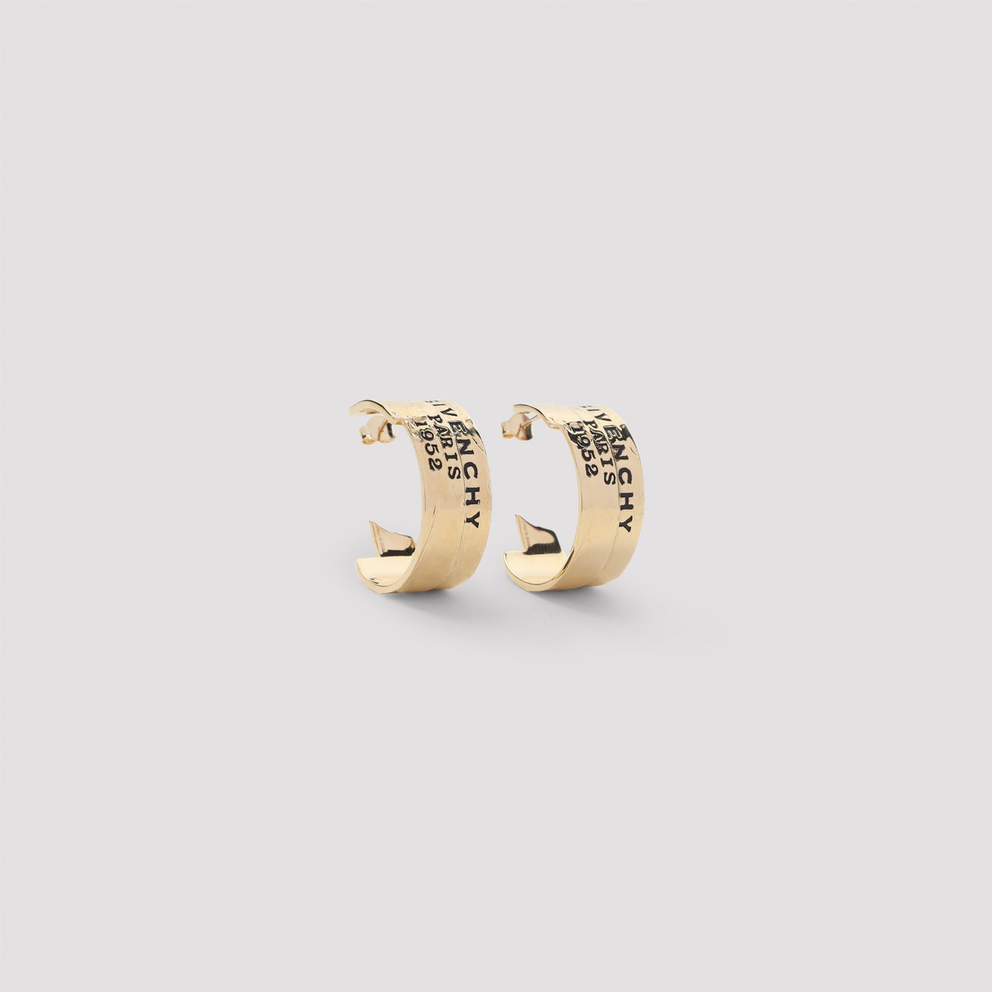 Givenchy Tape Hoops Earrings