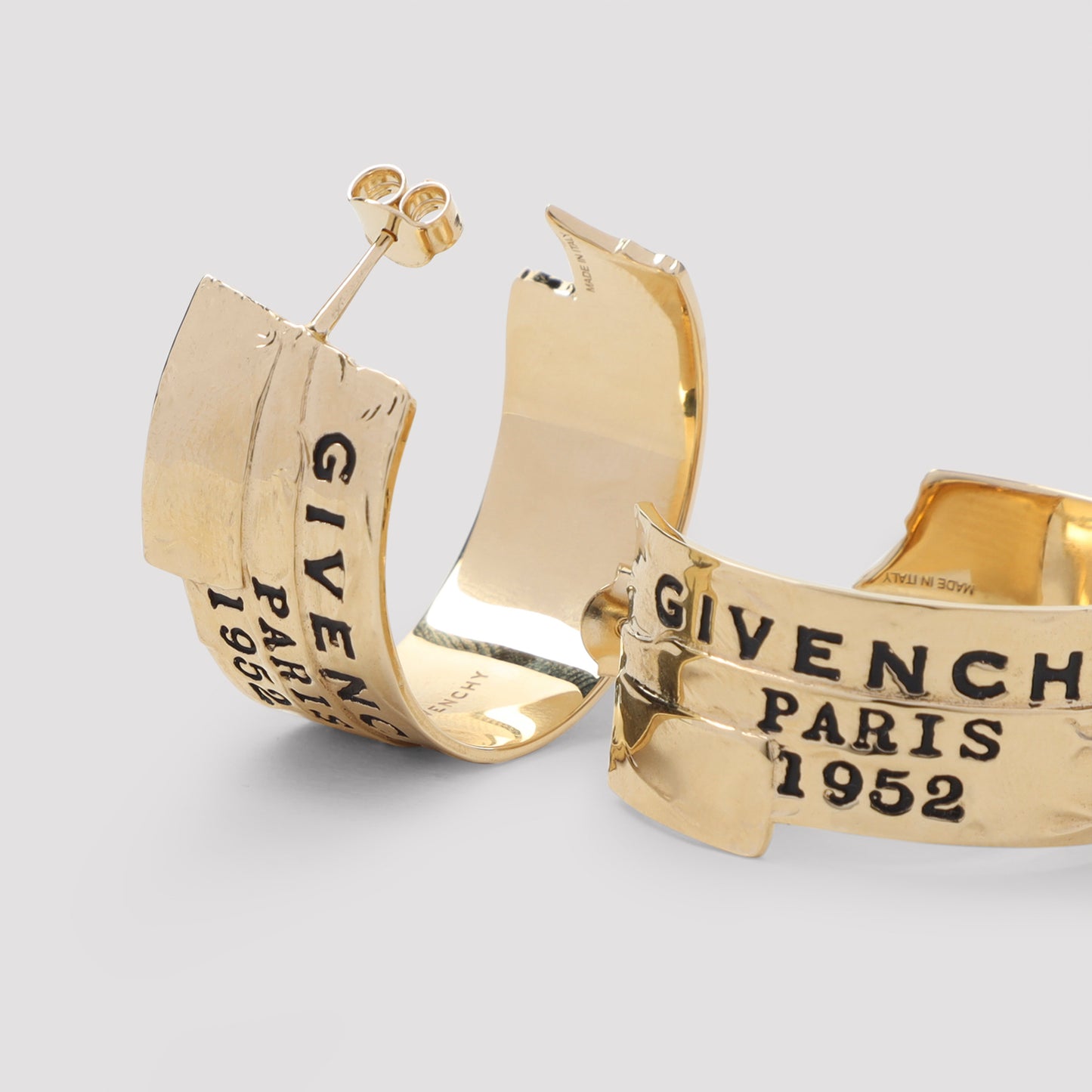 Givenchy Tape Hoops Earrings