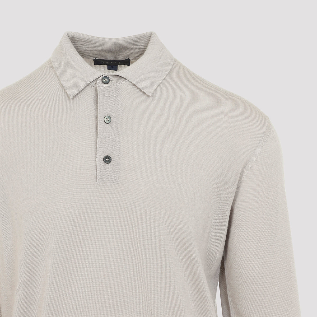Sease Fine Knit Neck Polo