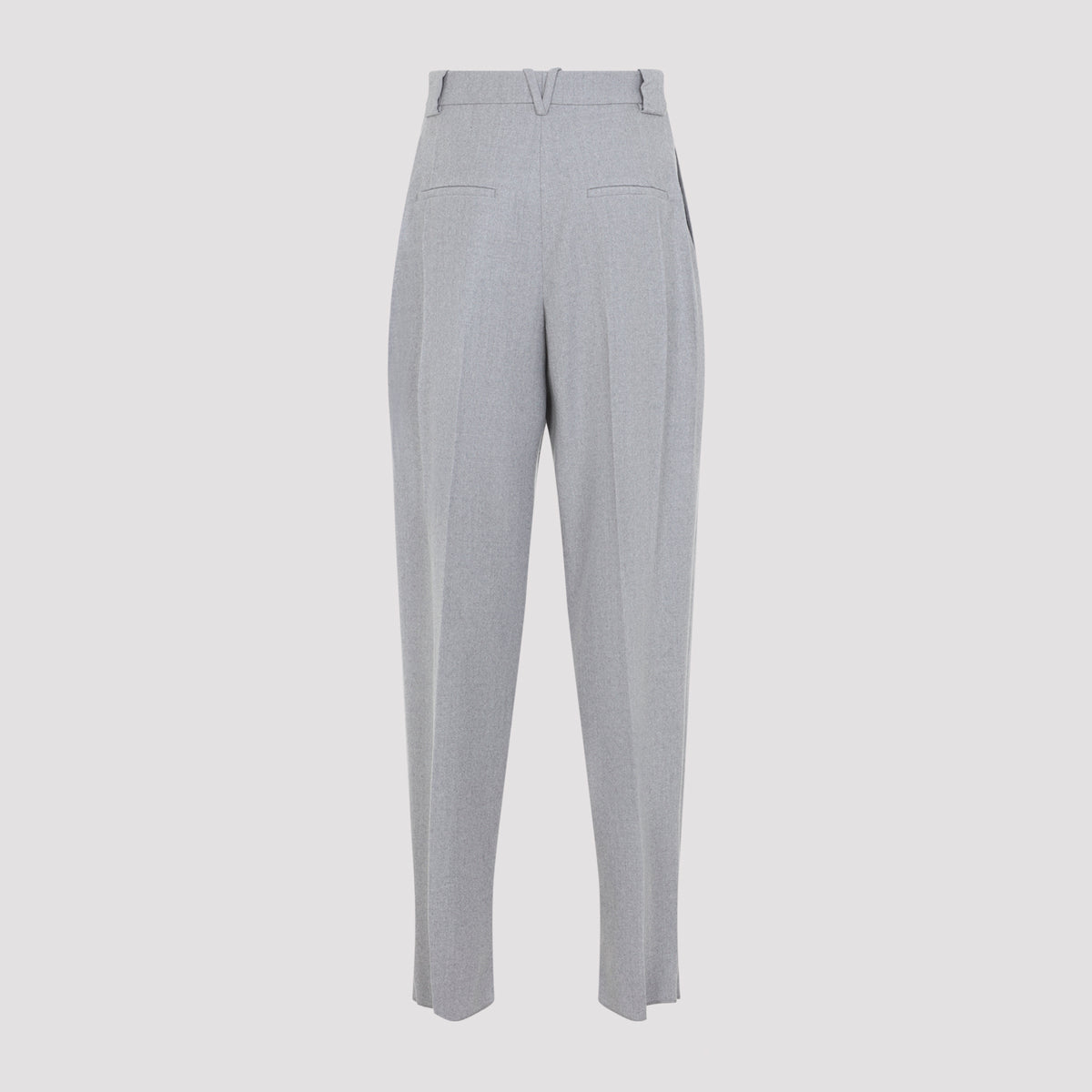 Bottega Veneta Compact Wool Tapered Pants