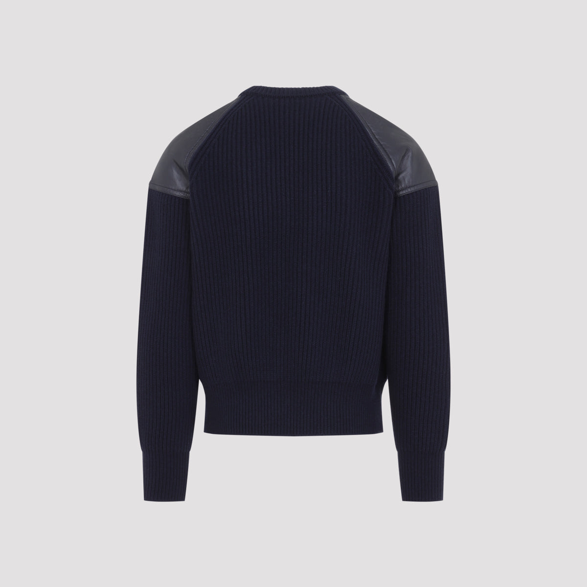Bottega Veneta Patch Leather Sweater