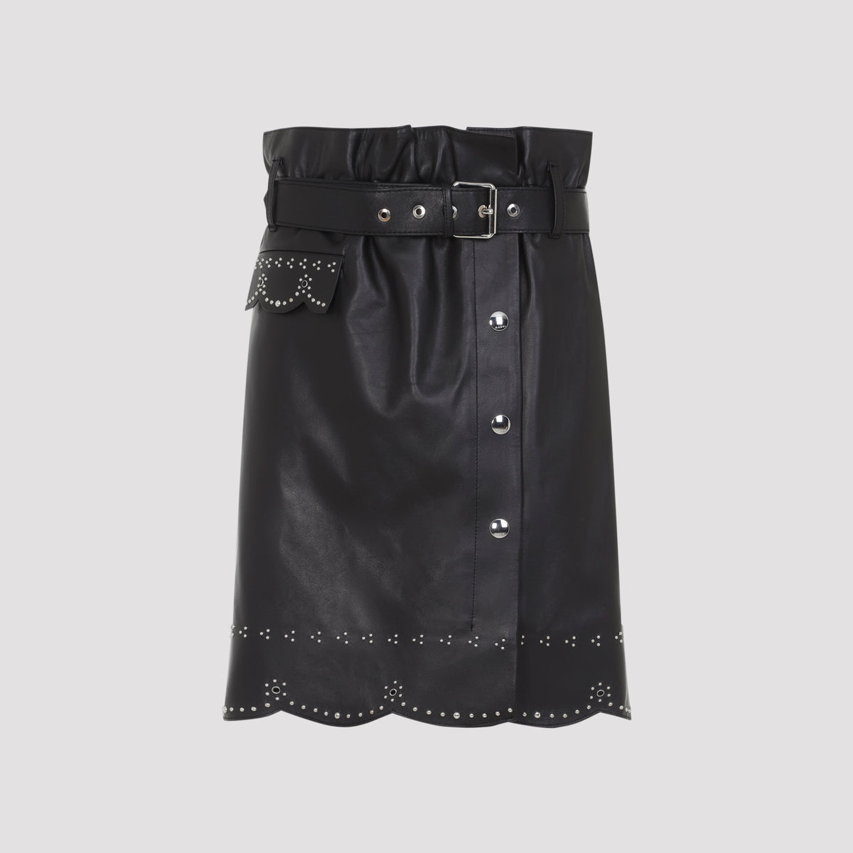 Marni Leather Skirt