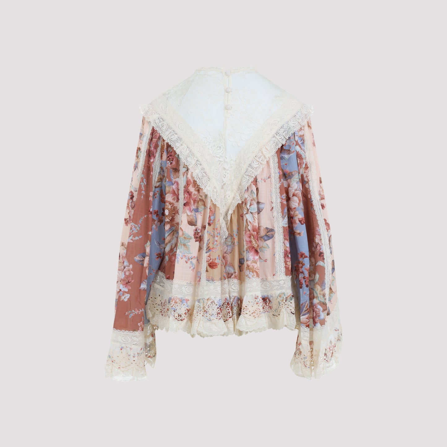 Zimmermann Awaken Lace Trim Blouse