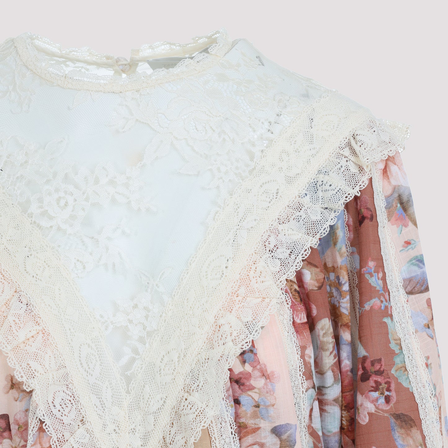 Zimmermann Awaken Lace Trim Blouse