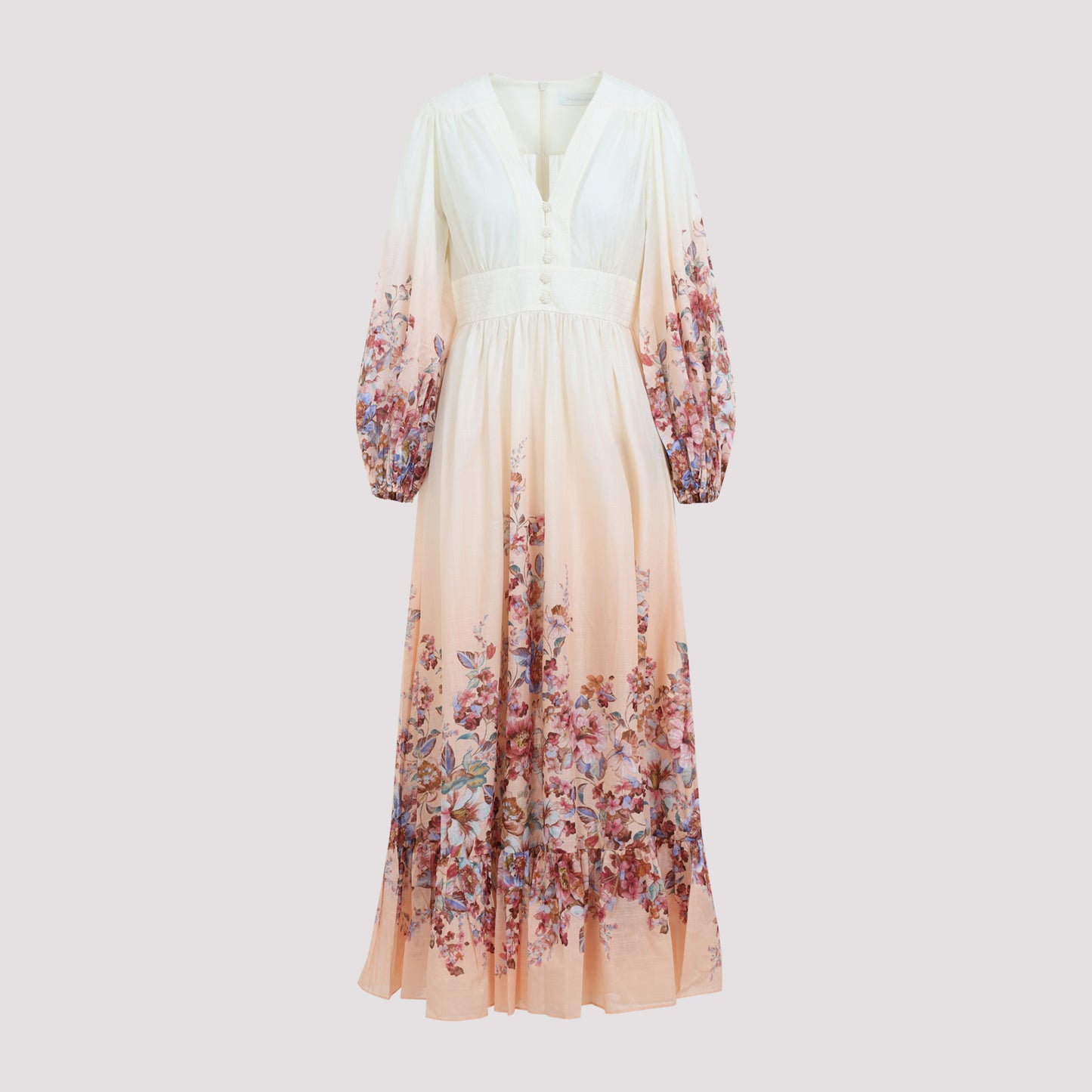Zimmermann Awaken Plunge Maxi Dress