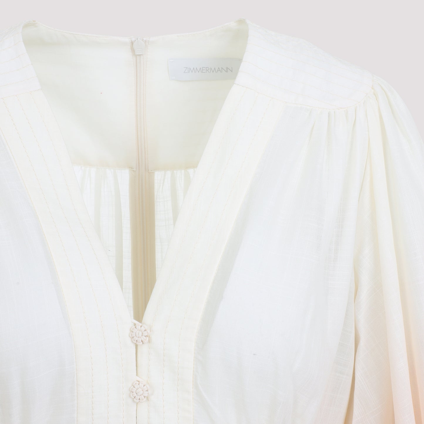 Zimmermann Awaken Plunge Maxi Dress