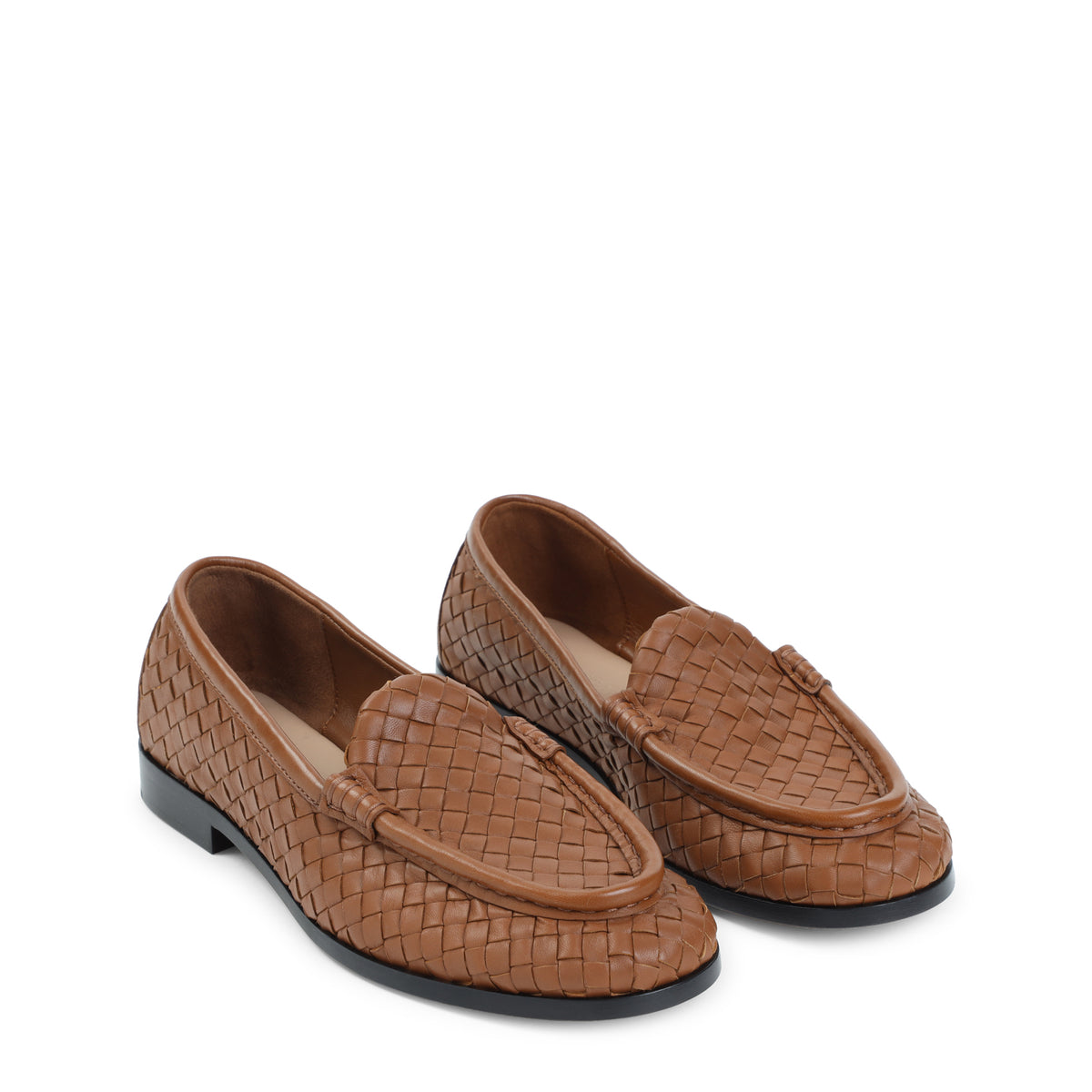 Bottega Veneta Silenzio Supple Intrecciato Loafer