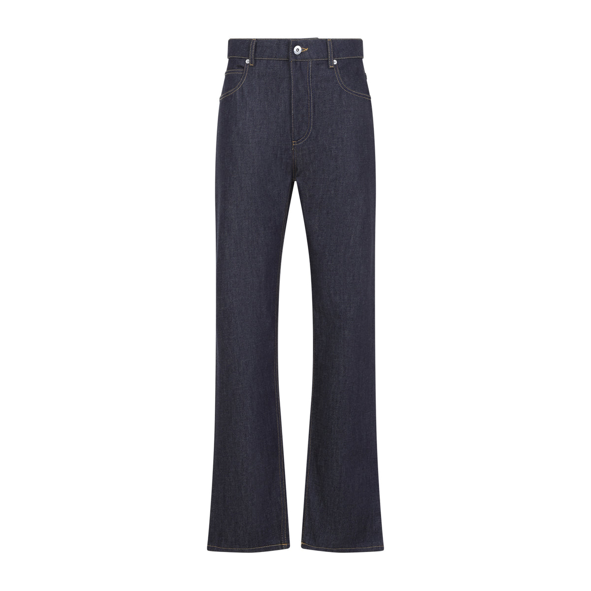 Bottega Veneta Raw Indigo Straight Denim