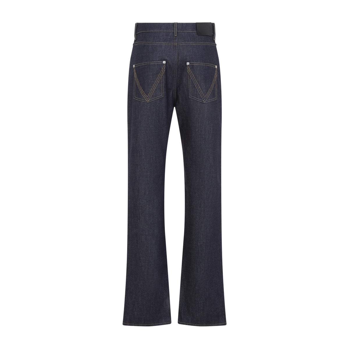 Bottega Veneta Raw Indigo Straight Denim