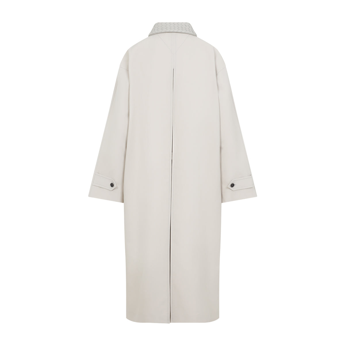Bottega Veneta Wool Cotton Striped Coat