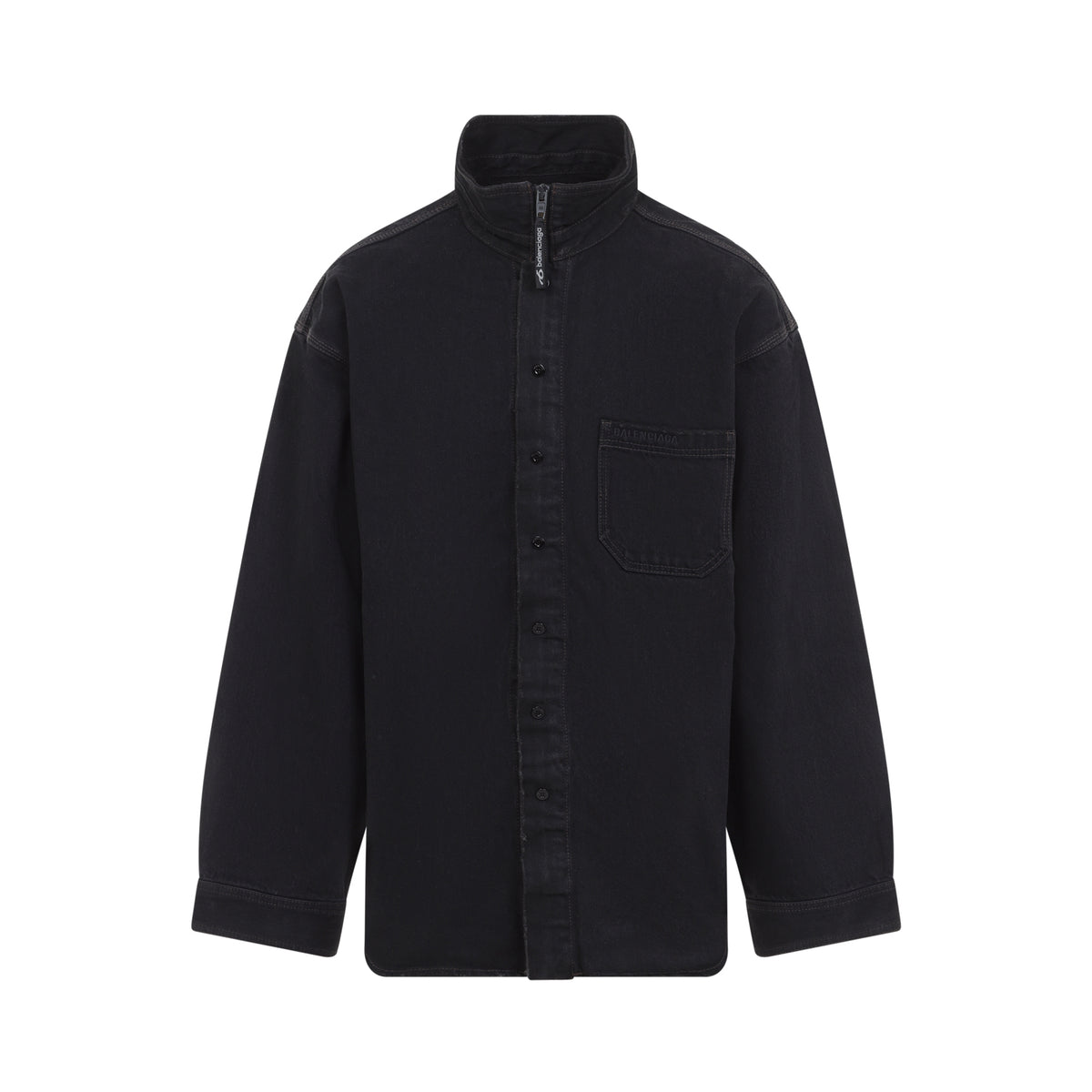 Balenciaga Zip Up Shirt