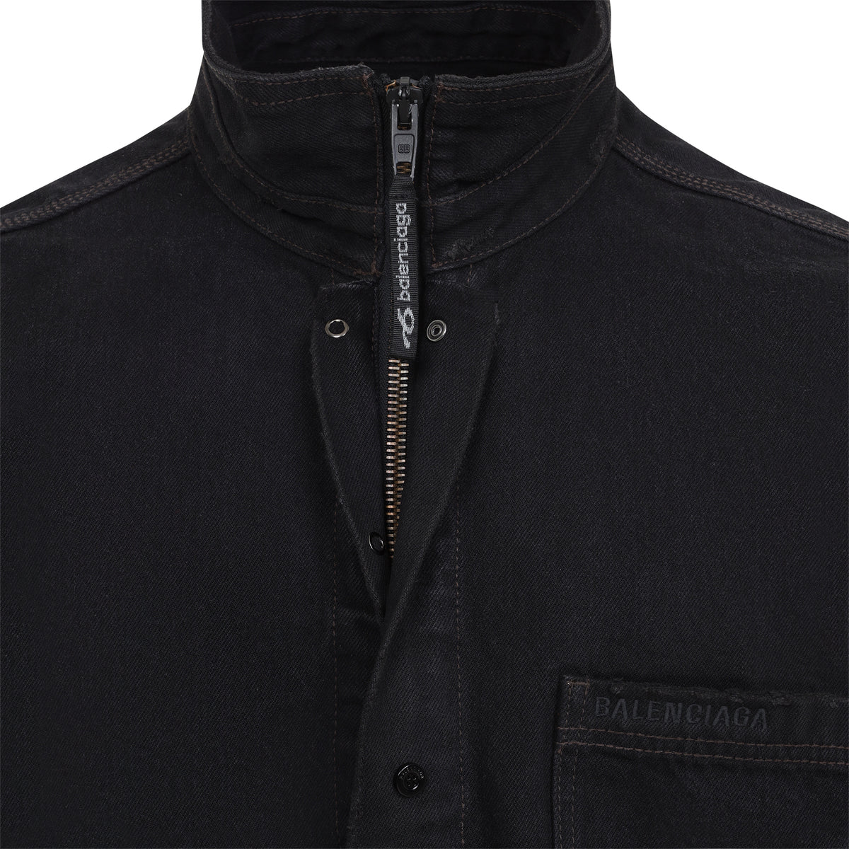 Balenciaga Zip Up Shirt