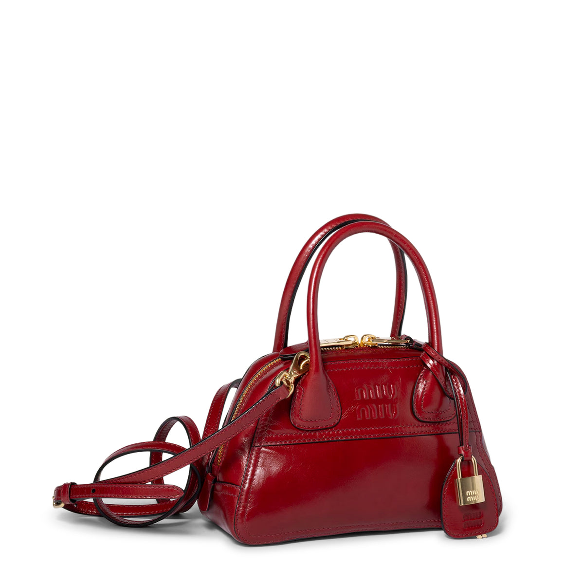 Miu Miu Vivant Leather Mini Bag