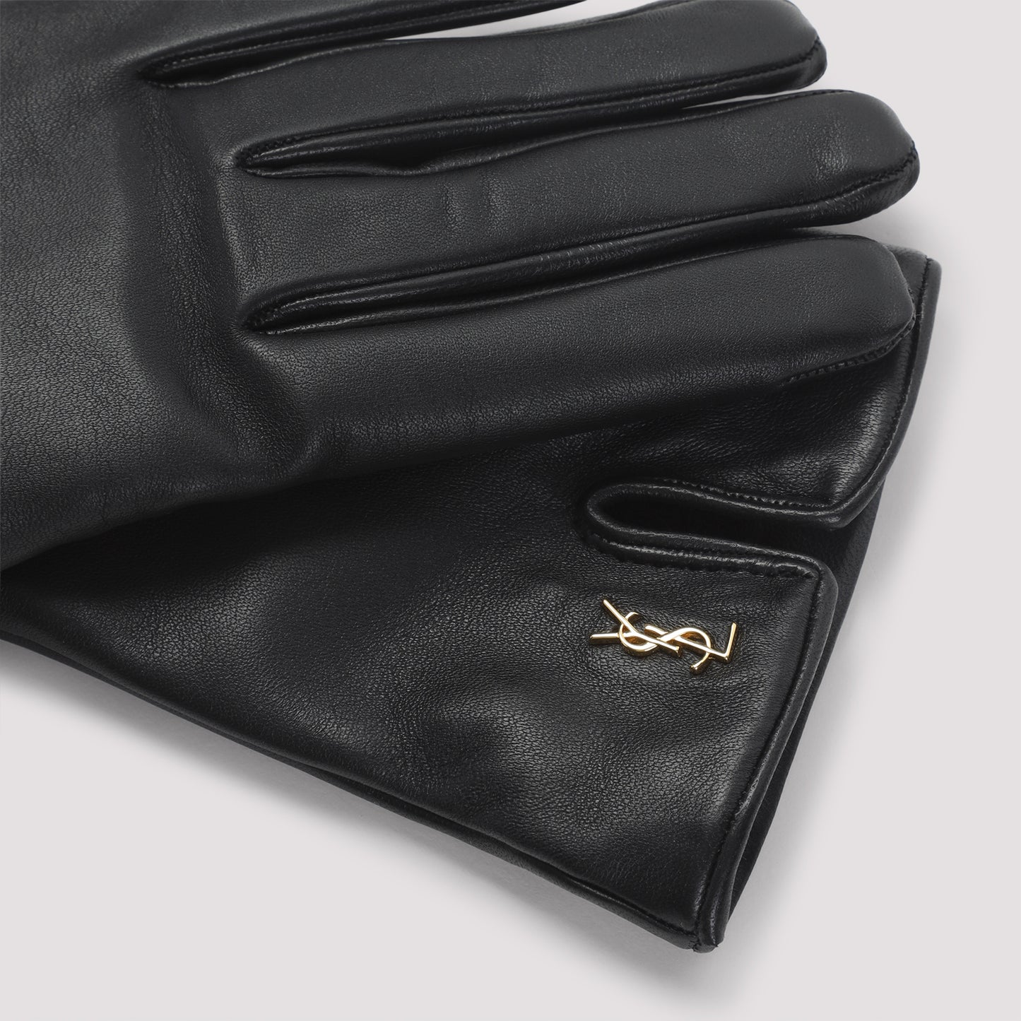 Saint Laurent Leather Gloves