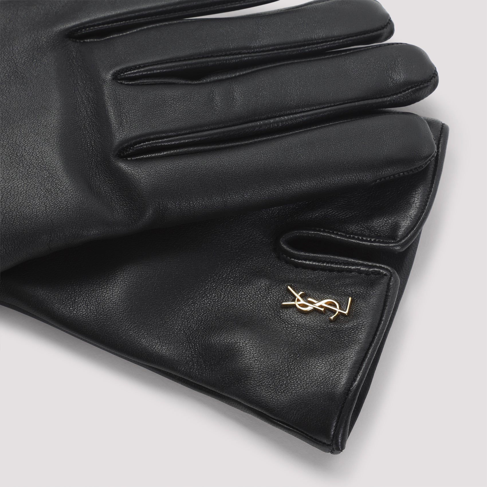 Saint Laurent Leather Gloves