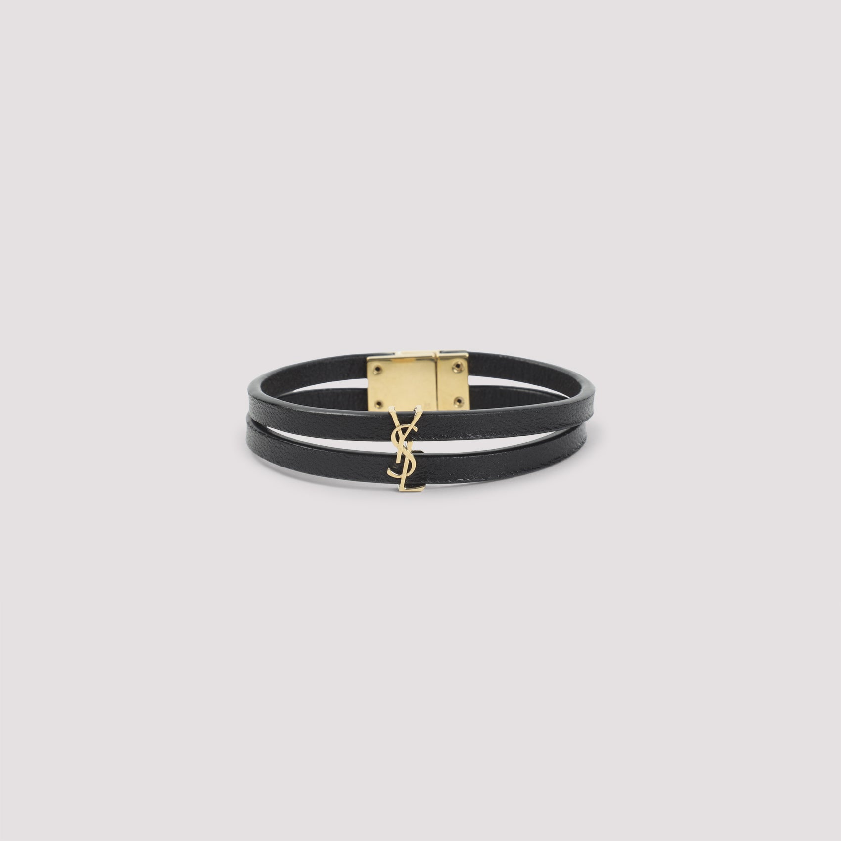 Saint Laurent Lamb Leather Bracelet