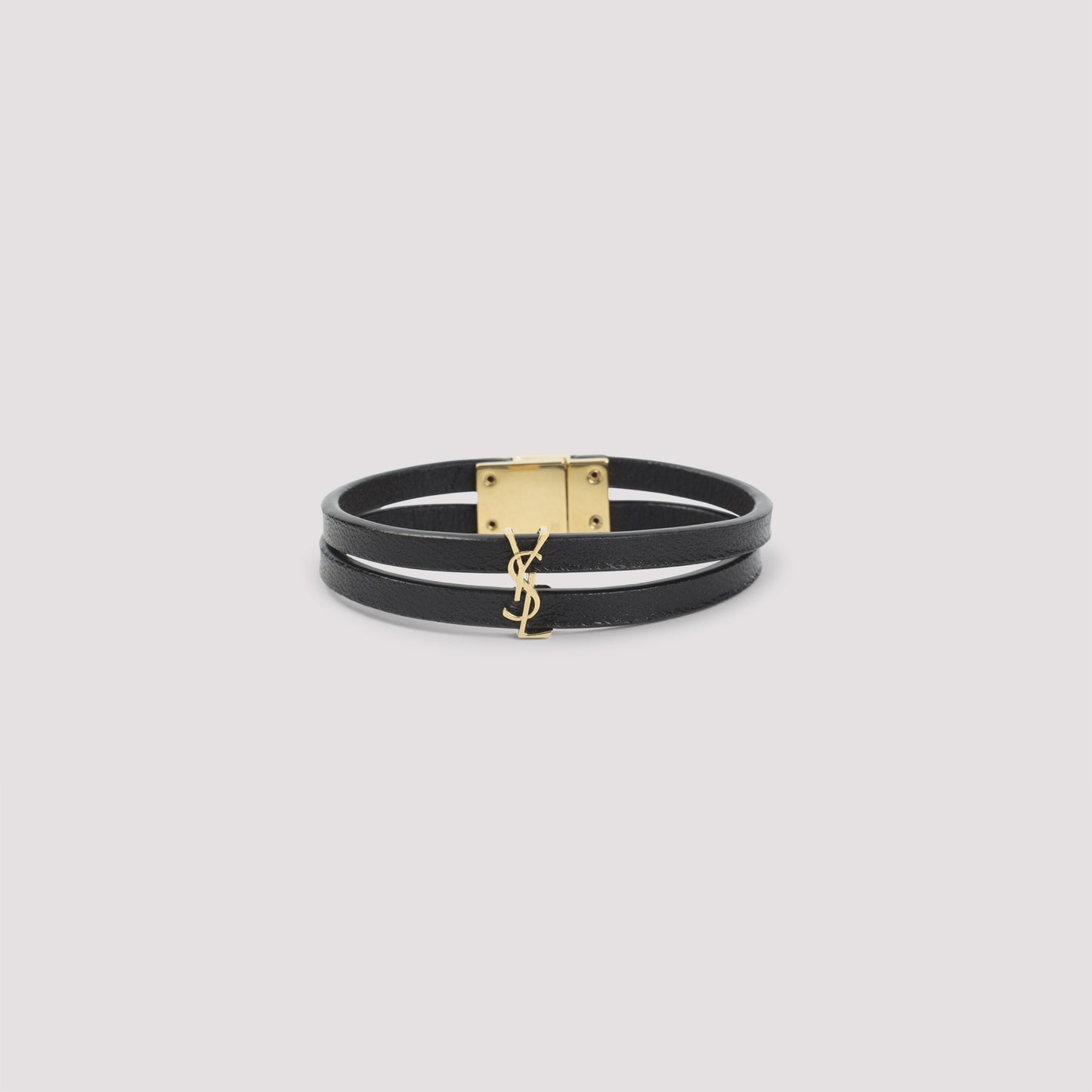 Saint Laurent Lamb Leather Bracelet
