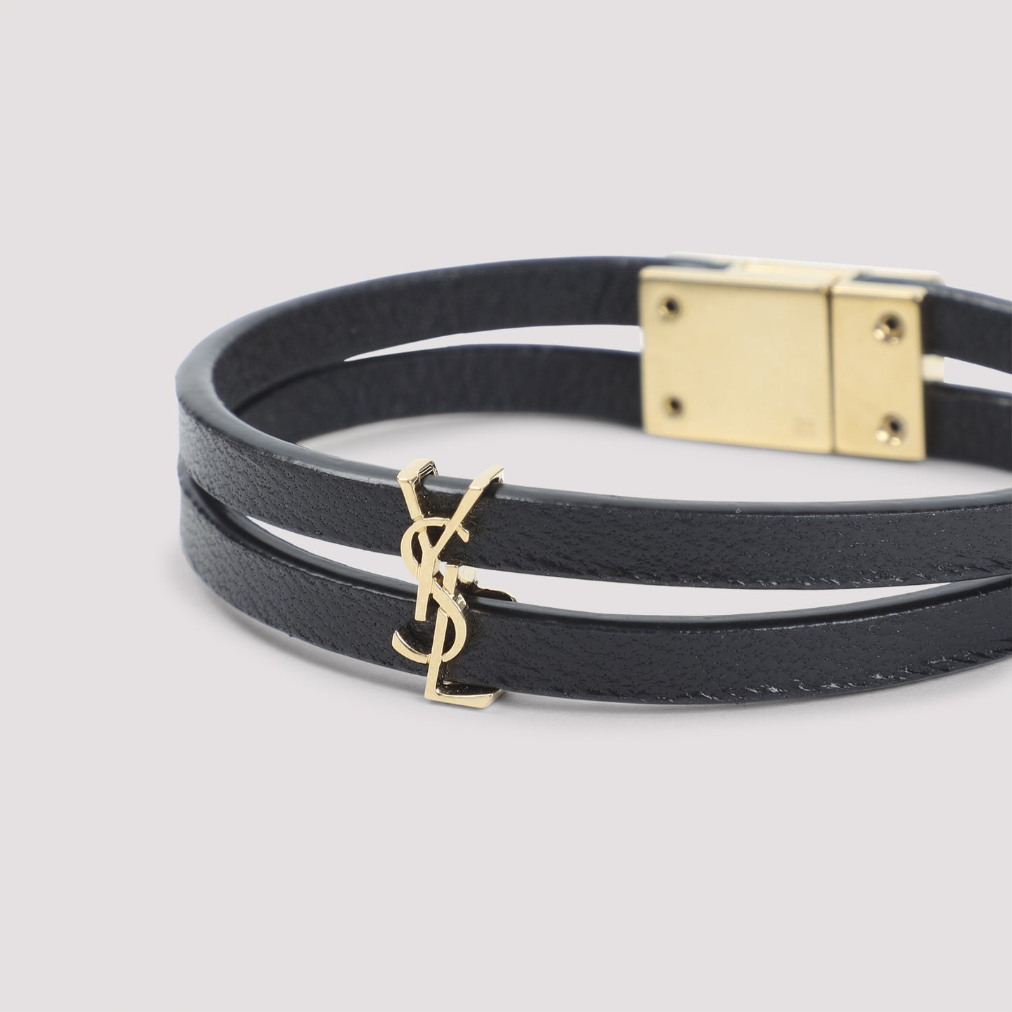 Saint Laurent Lamb Leather Bracelet