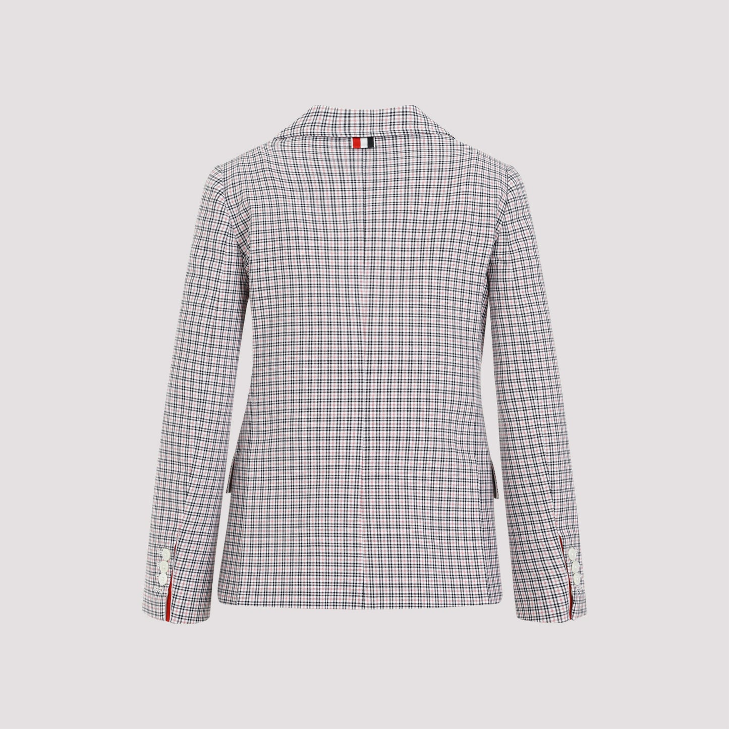 Thom Browne Small Check Cotton Jacket