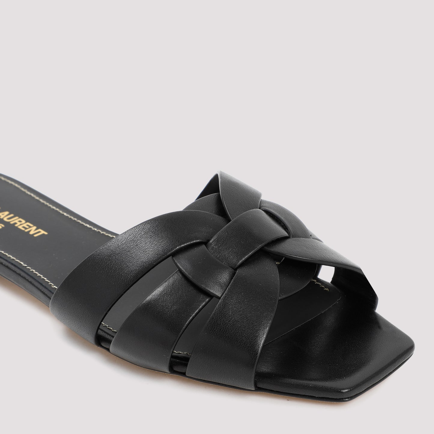 Saint Laurent Leather Tribute Flats