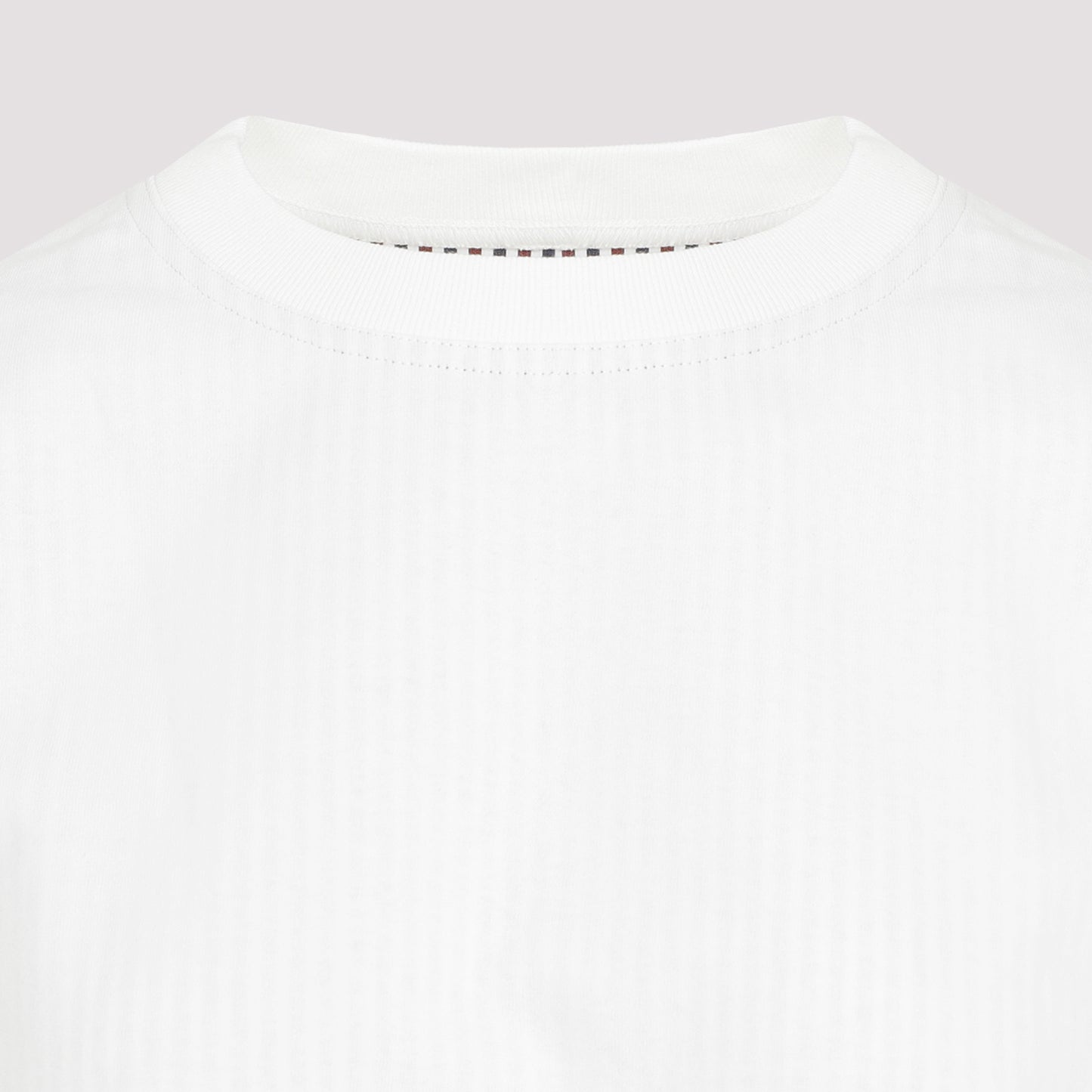 Bottega Veneta Double Layer Striped Cotton T-shirt