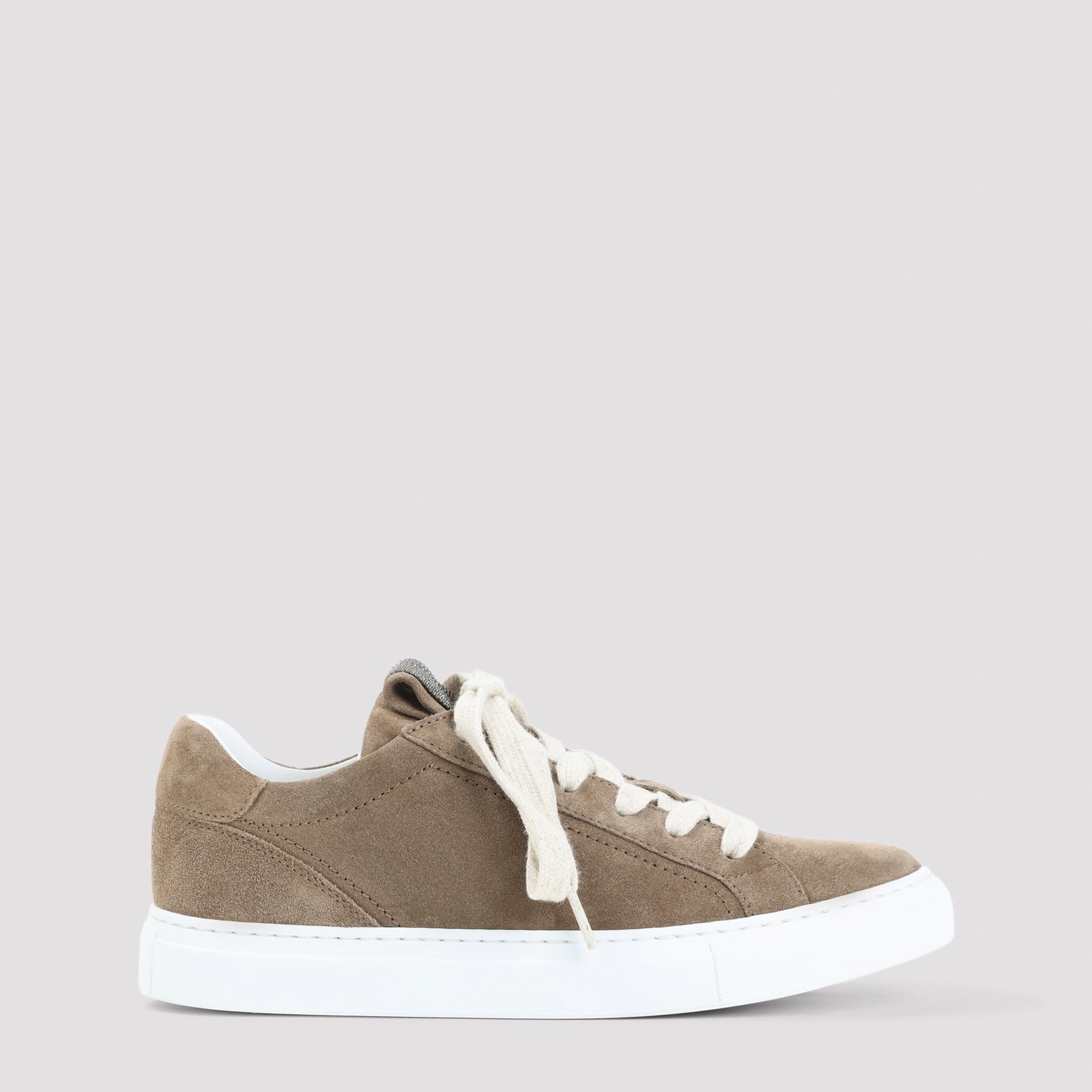 Brunello Cucinelli Suede Leather Sneakers