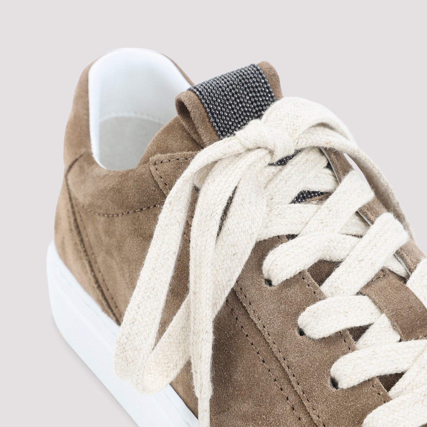 Brunello Cucinelli Suede Leather Sneakers