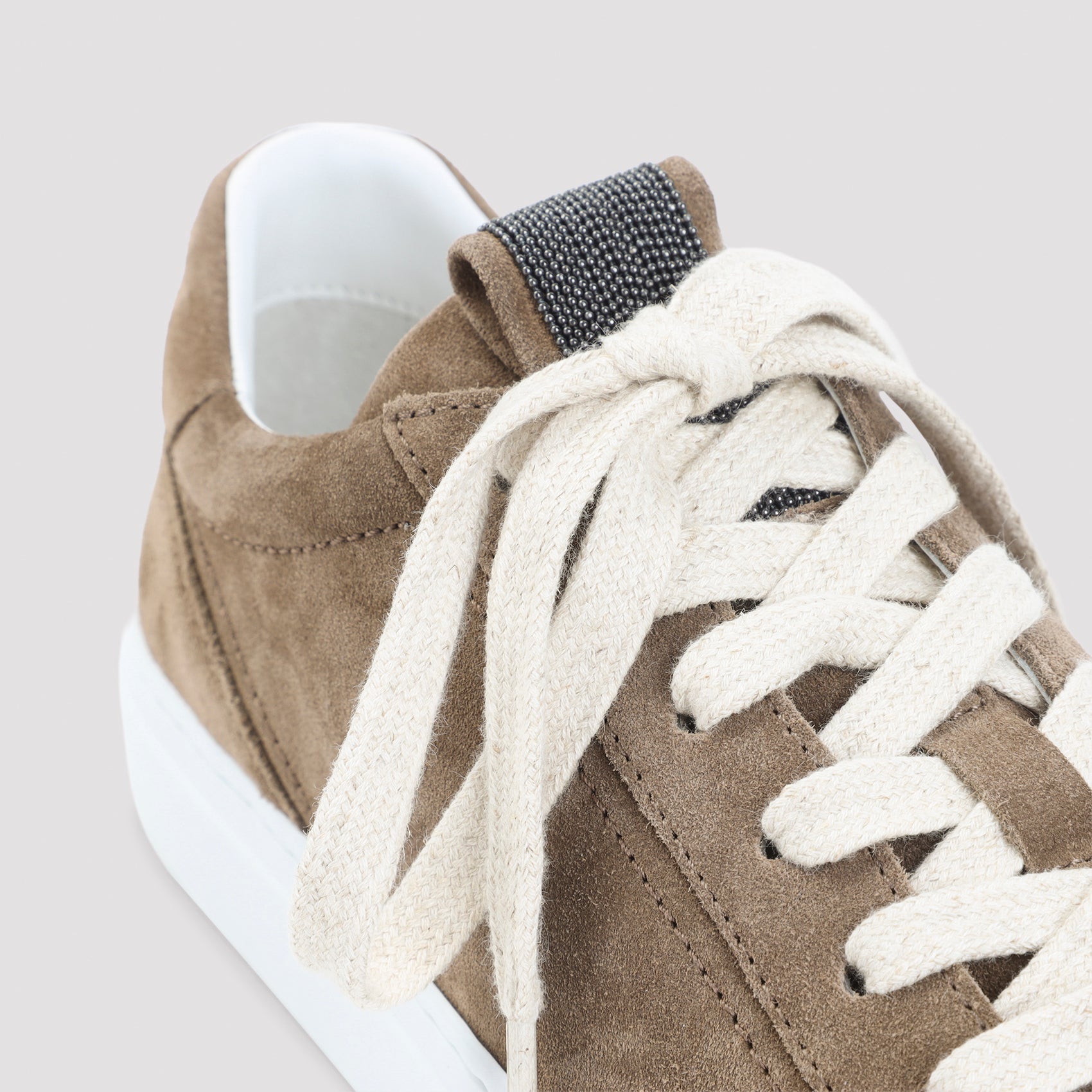 Brunello Cucinelli Suede Leather Sneakers