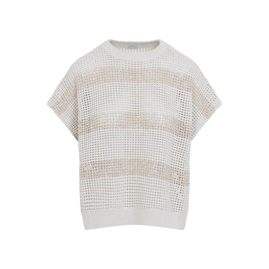 Brunello Cucinelli Knit Striped Sweater